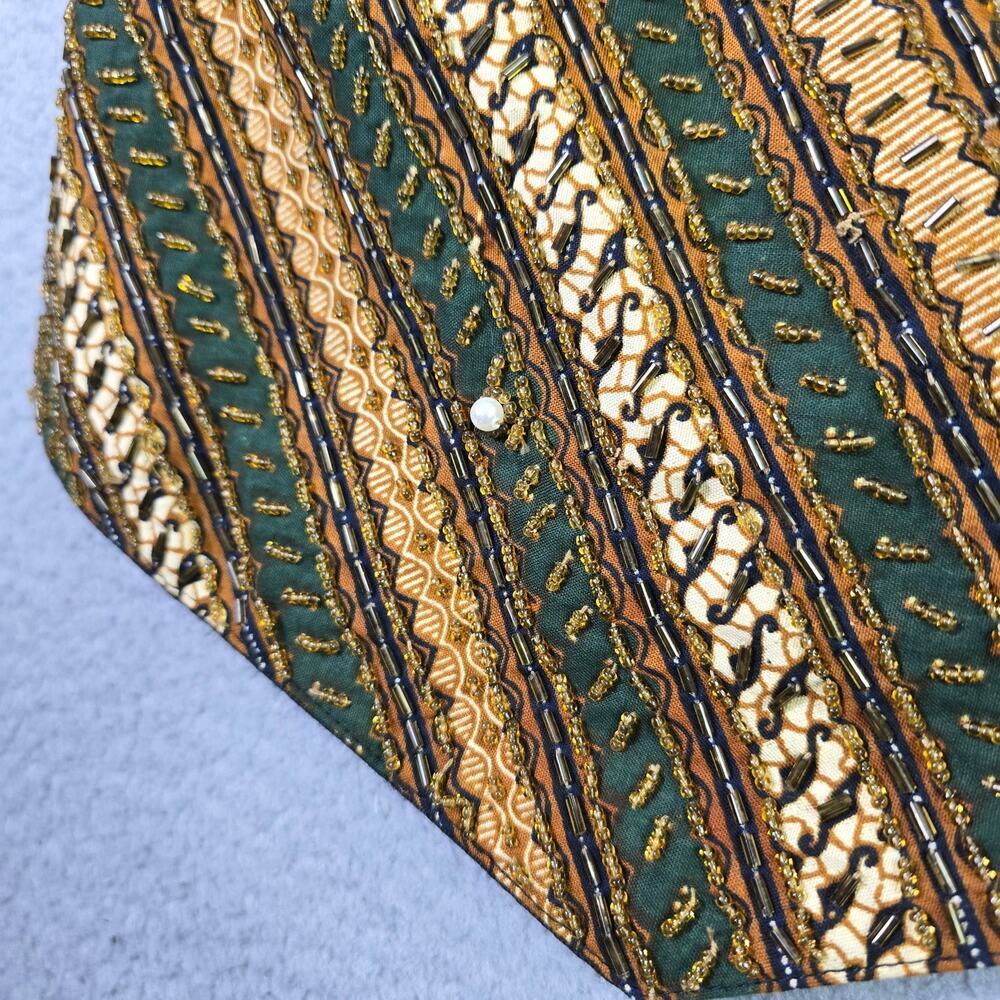 Ana Mori Embellished Boho Vest Womens All Size (up to XL) Heavily Beaded Cottage - Picture 4 of 11